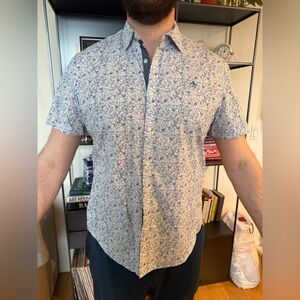Original Penguin - Men's Blue Floral Shirt